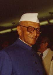 Shri Morarjibhai Desai